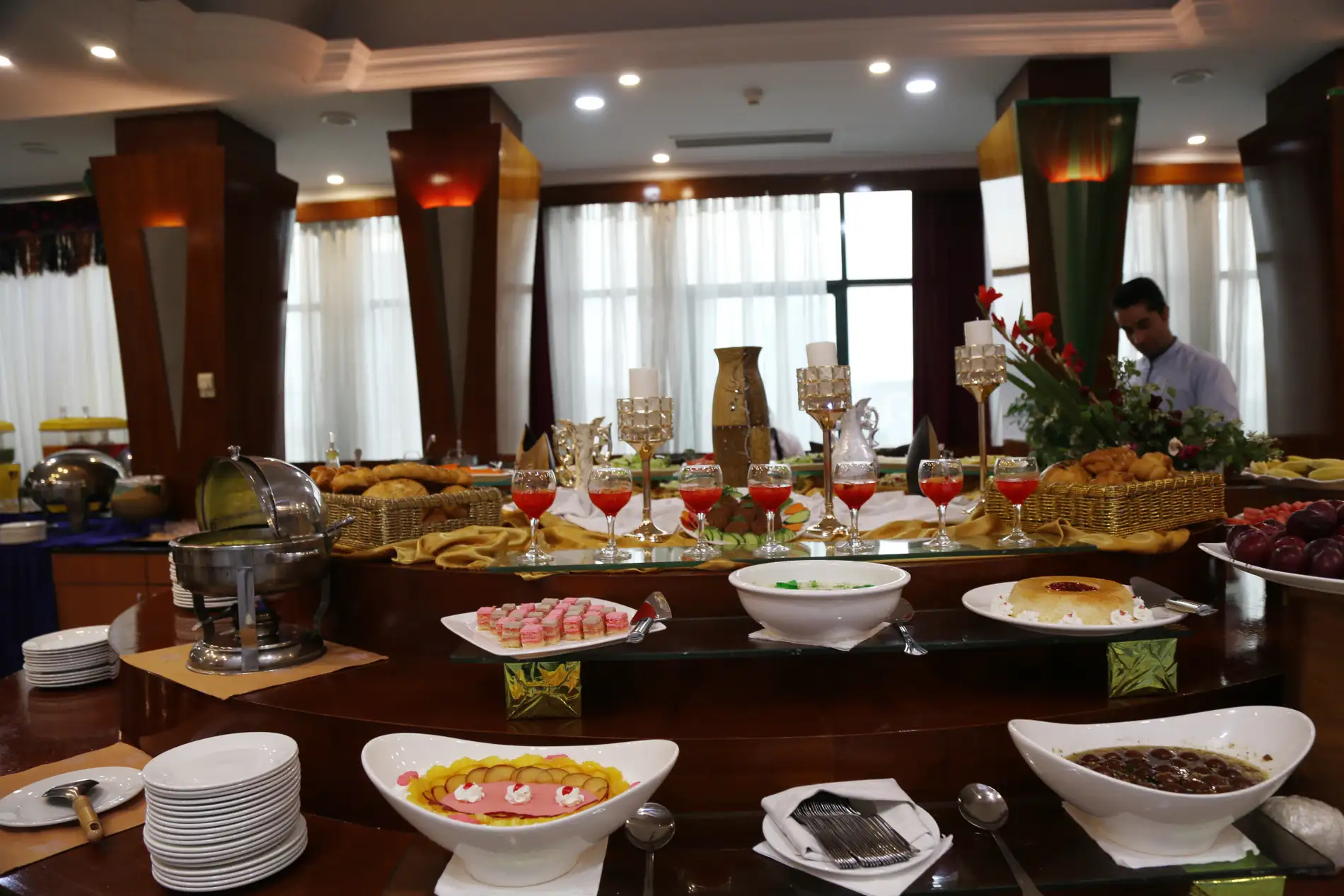 buffet at safi hotel