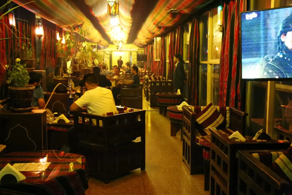 Dining at safi